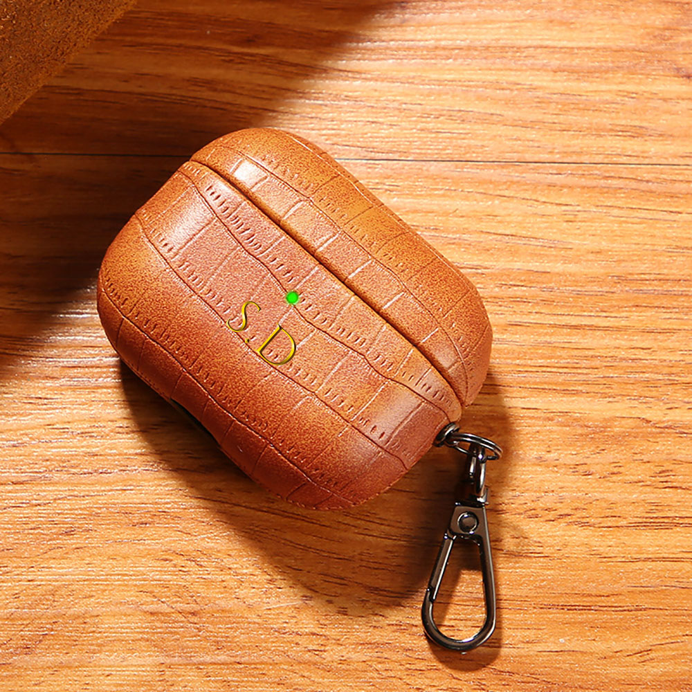 For Airpods 1 2 3 4 Pro 2 Luxu - огляд і ціна Monogram Keychain Leather