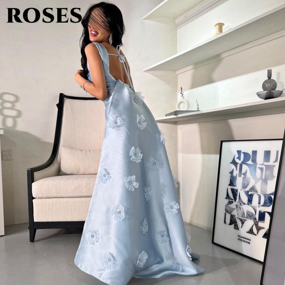 ROSES Sky Blue 3D Flowers Part - огляд і ціна Custom Night Sky