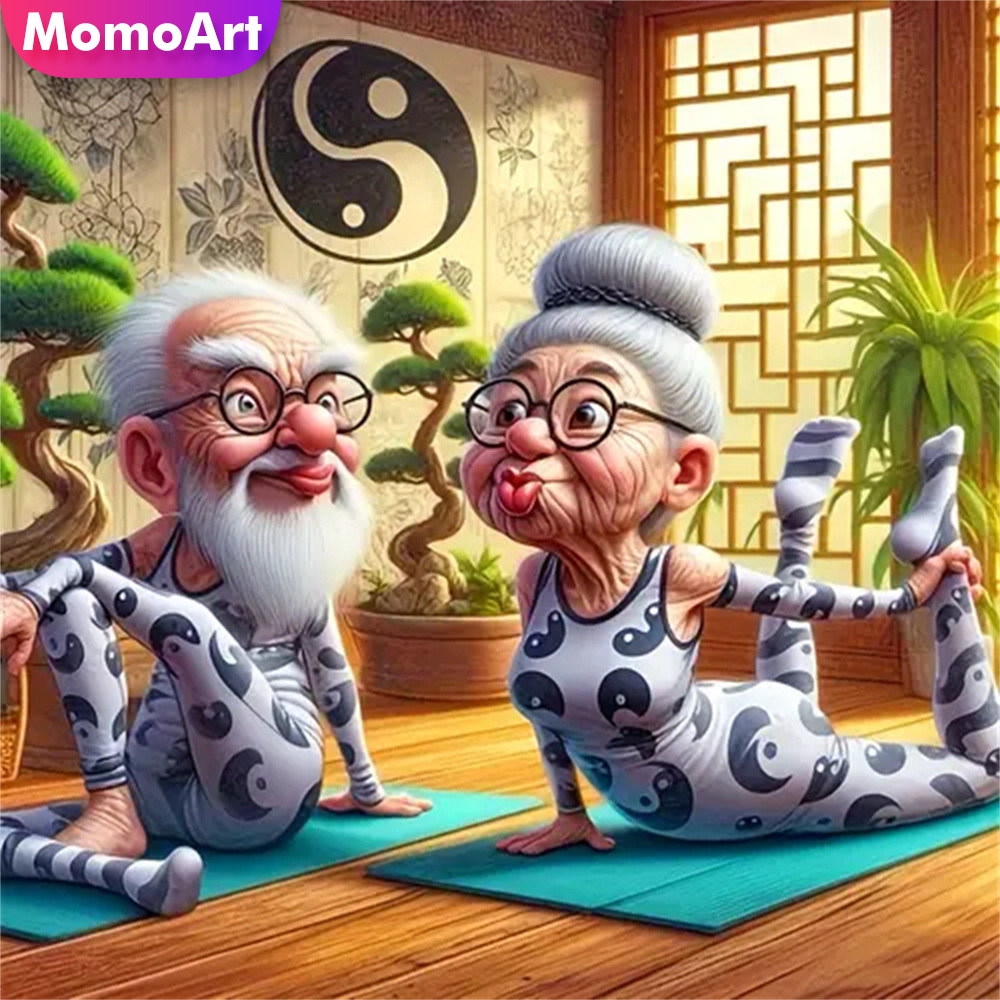 Momoart Old People Diamond Mos - огляд і ціна Photo Mosaic Print