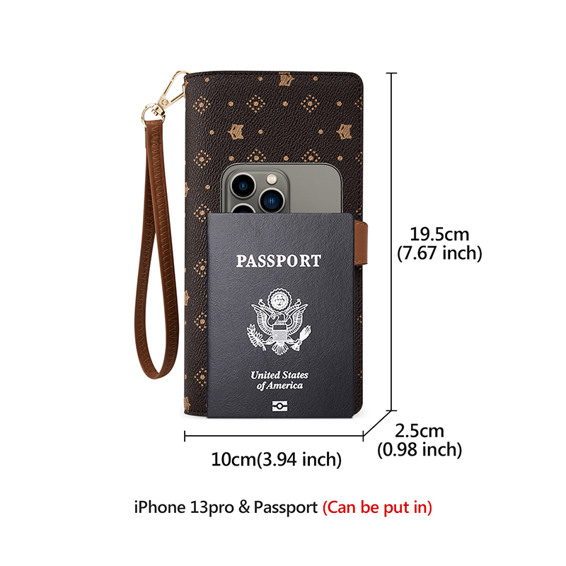 FOXER Women Long Wallet Card & - огляд і ціна Monogram Keychain Leather