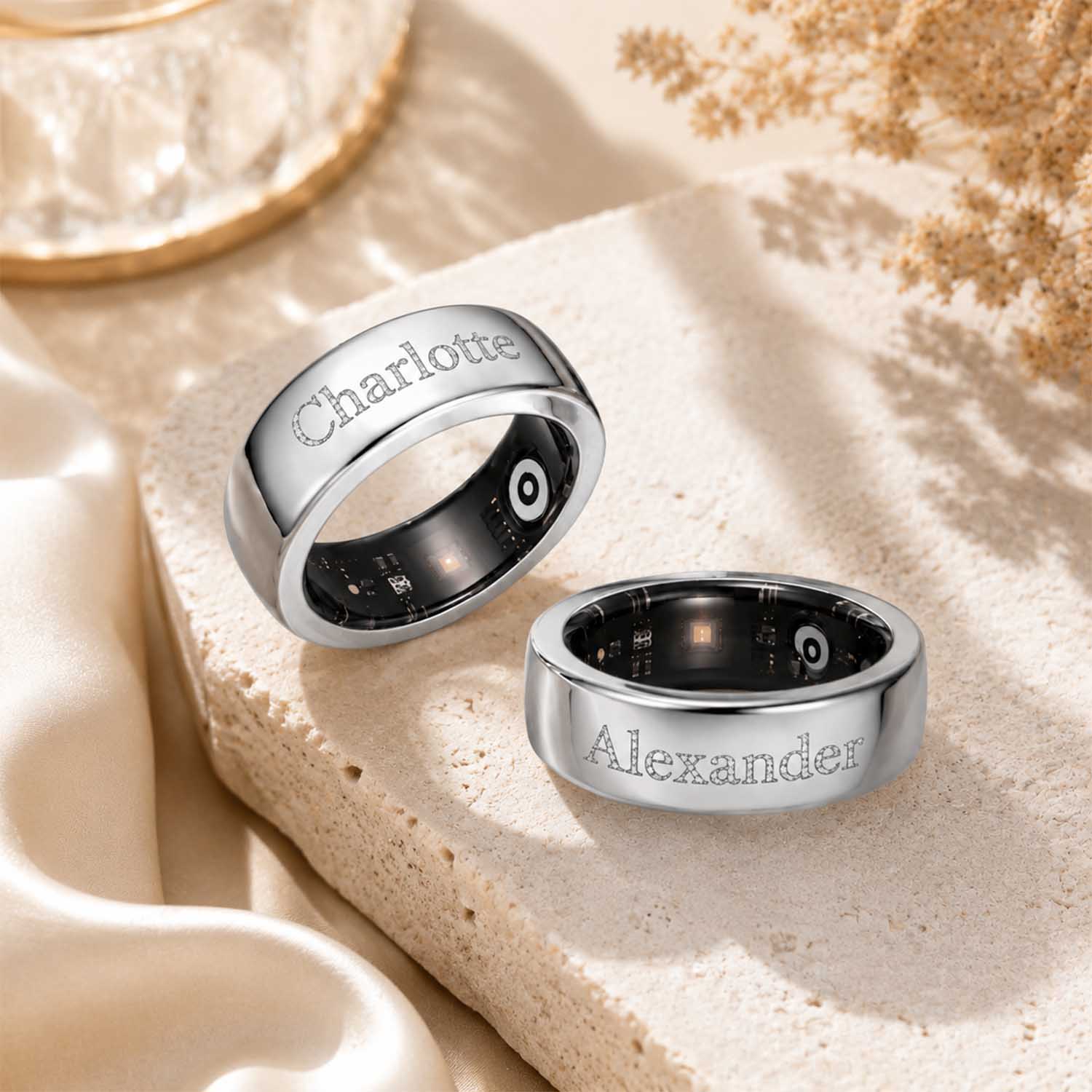 Qitian Custom Diamond Name Sma - огляд і ціна Initial Ring Custom
