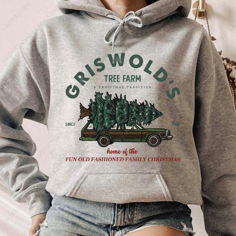 Griswold's Tree Farm Hoodie Fa - огляд і ціна Family Tree Print