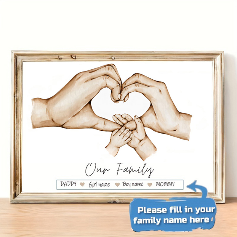 Personalized Custom Family Han - огляд і ціна Personalized Name Box