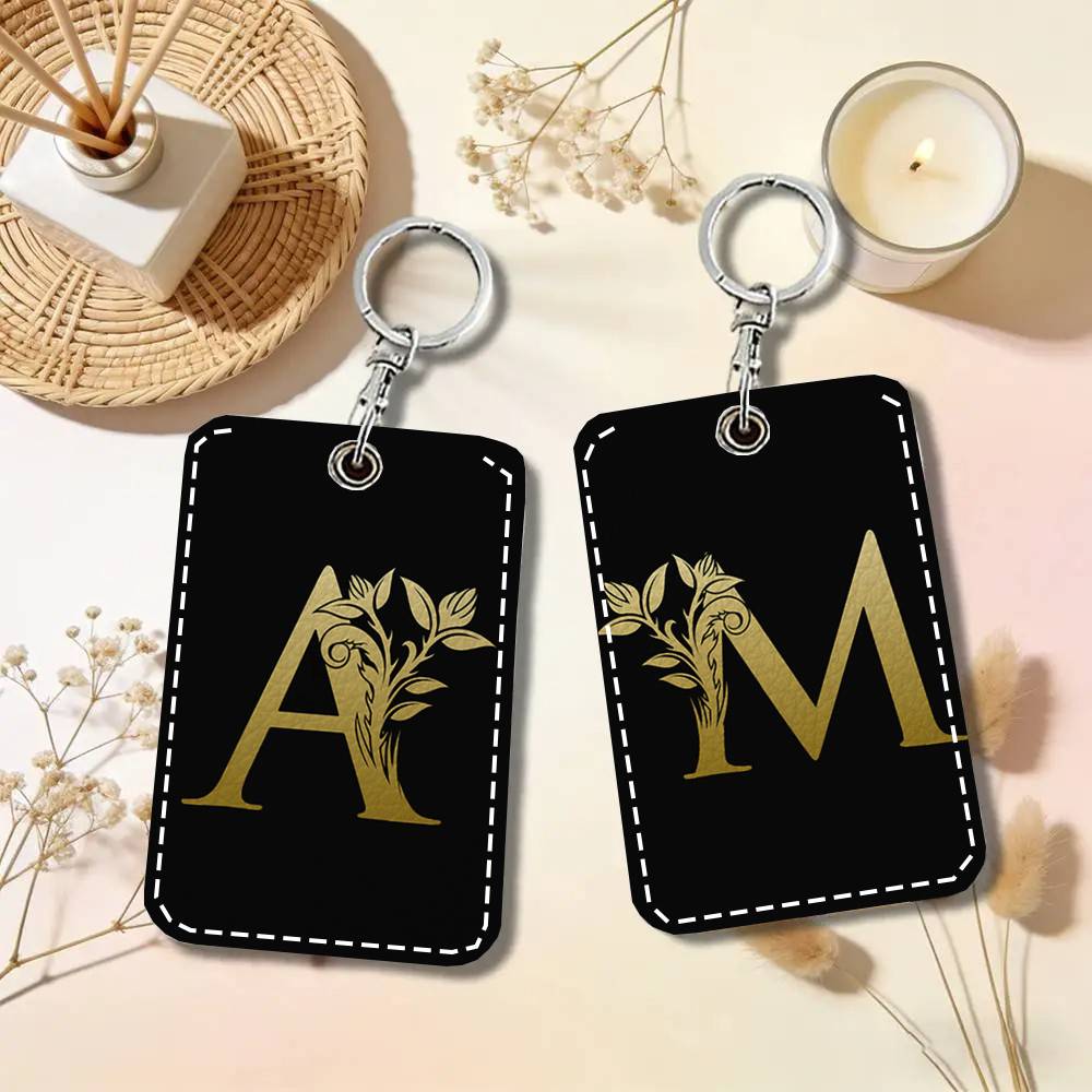 Letter Monogram Card Case Keyc - огляд і ціна Monogram Keychain Leather