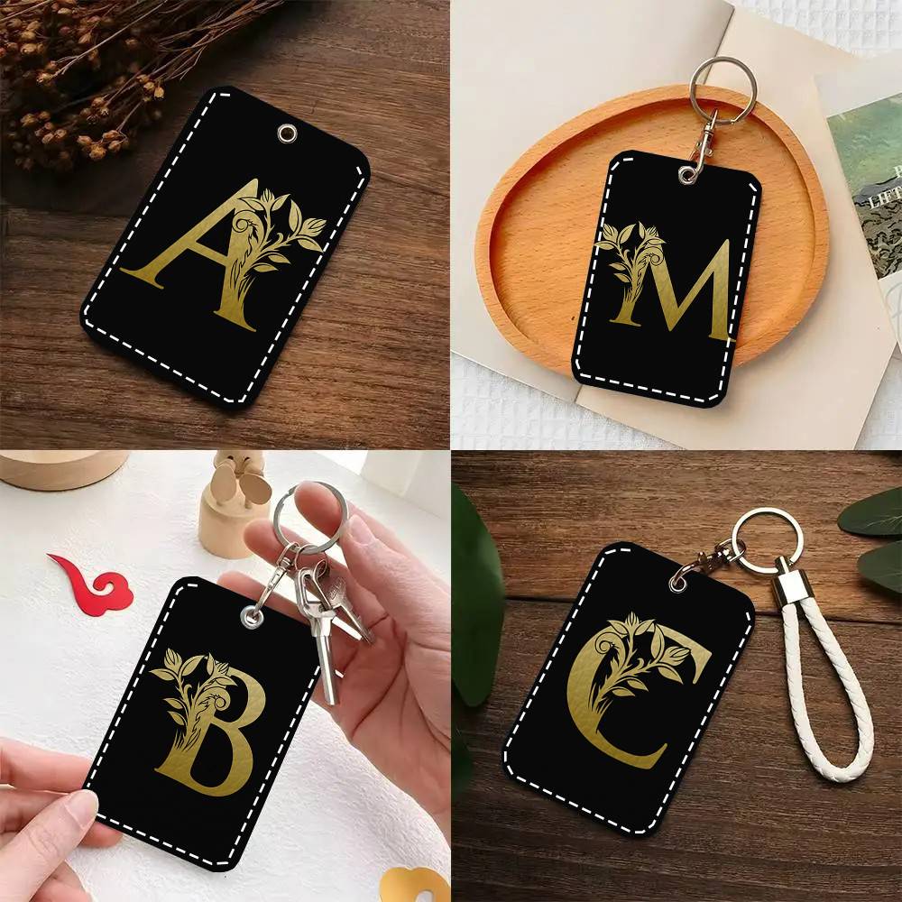 Letter Monogram Card Case Keyc - огляд і ціна Monogram Keychain Leather
