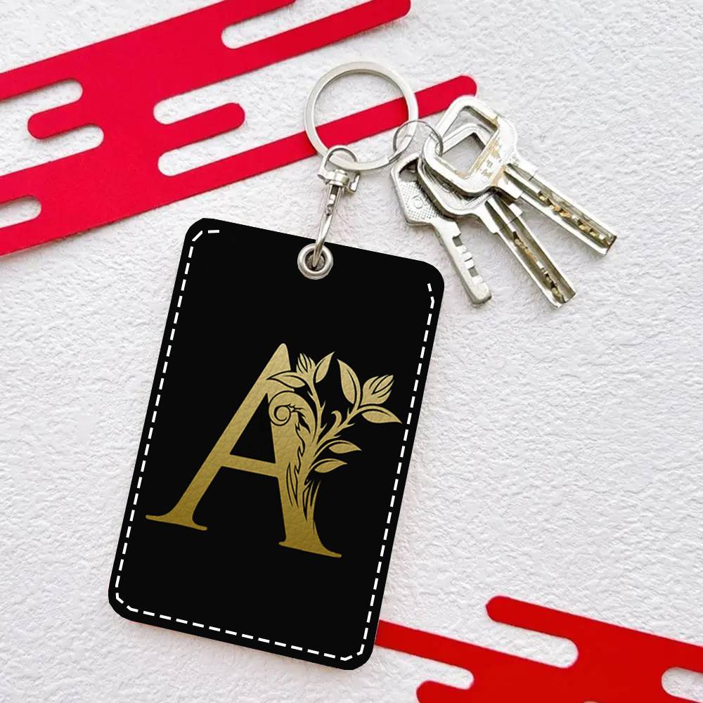 Letter Monogram Card Case Keyc - огляд і ціна Monogram Keychain Leather