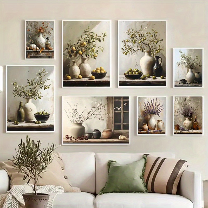 1pc Frameless Retro Still Life - огляд і ціна Family Tree Print