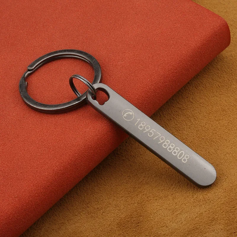 Custom Keychain with Free Engr - огляд і ціна Initial Ring Custom