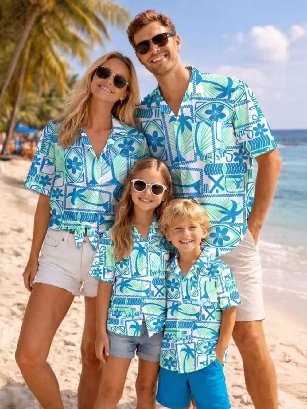 Summer Men's Family Wear Beach - огляд і ціна Family Tree Print